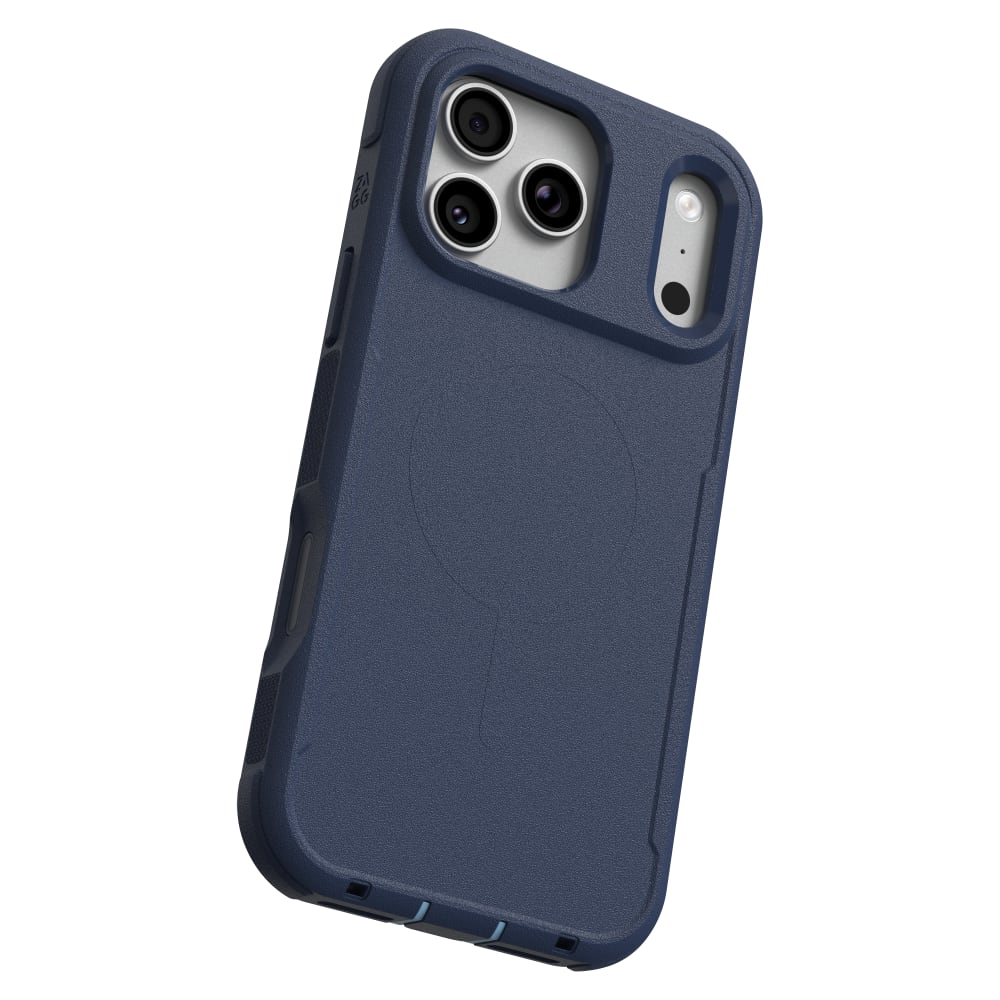 ZAGG Teton Snap Case with Kickstand & Holster – Navy Blue – iPhone 18 Pro Max / 17 Pro Max